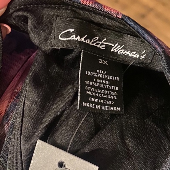 Plus Dress ❤️🖤 - Picture 6 of 7